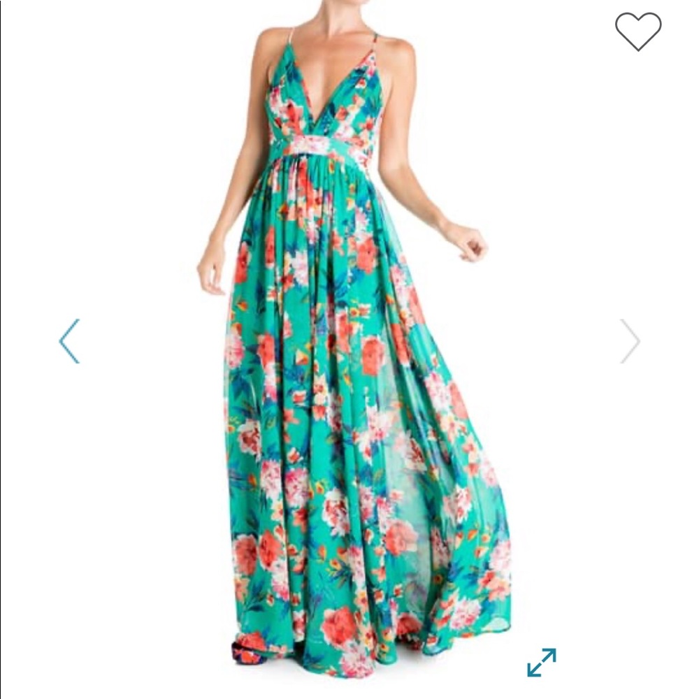 Meghan LA Floral Maxi Dress